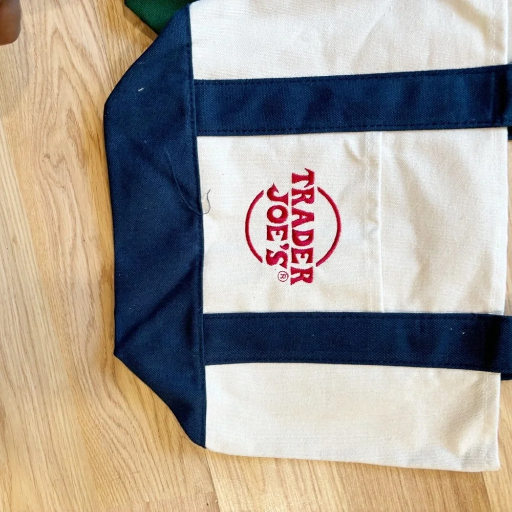 Trader‎ Joe’s Four Mini Canvas Totes